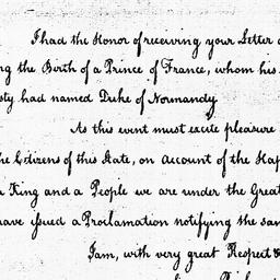 [Document, 1785 July 23]