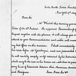 [Document, 1786 May 17]