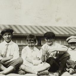 Six Boys on the Sand
