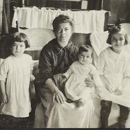 Mother and Children at Sea ...