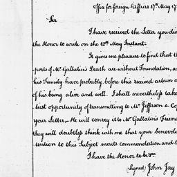 [Document, 1786 May 17]