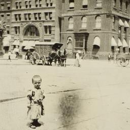 Child in Front of Demilt Di...