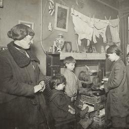 Destitute Mother and Children