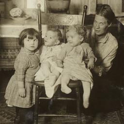 Mother with Three Children