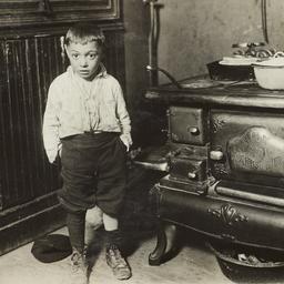 Little Boy near Stove