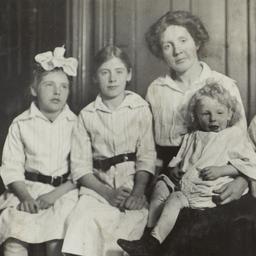 Mother with Children, Seate...