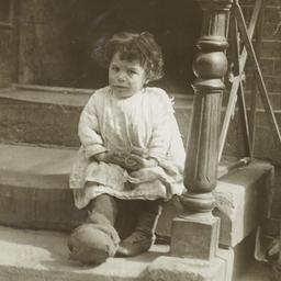 Little Girl on Stoop