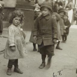 Little Girl with Children o...