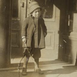 Boy Holding Stick