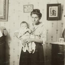 Woman Holding a Baby