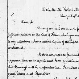 [Document, 1786 May 09]