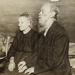 Old Couple Holding Hands