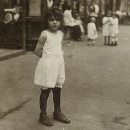 Girl with Hands Behind Back