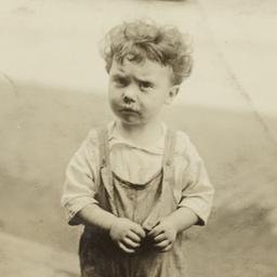 Little Boy with Dirty Face
