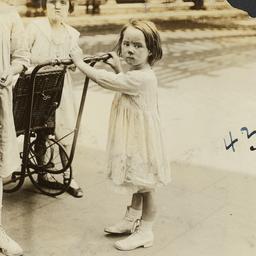 Girls with Baby Carriage
