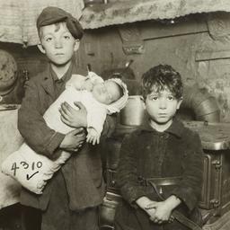 Two Boys with Baby