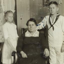 Seated Woman with Three Sta...