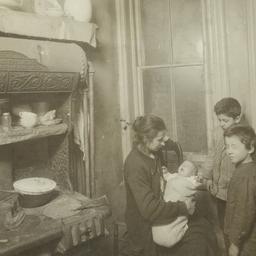 Family with Crying Baby in ...