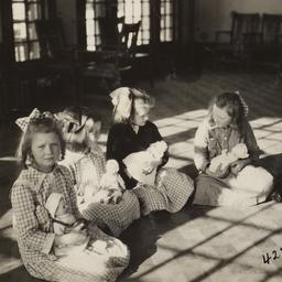 Girls with Dolls