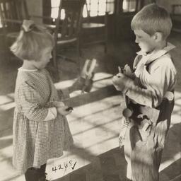 Children Playing with Toys