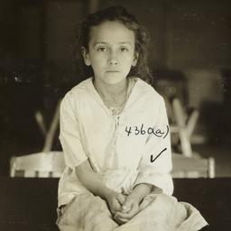 Girl on Desk