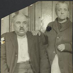 Woman with Hand on Man'...
