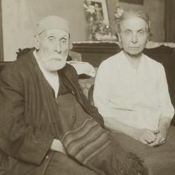 Old Couple Seated