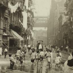 Children Playing in Water f...
