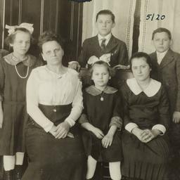 Woman with Five Children