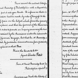 [Document, 1786 April 26]