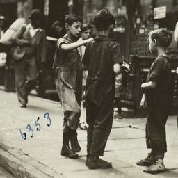 Children on Sidewalk