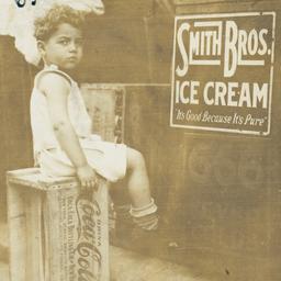 Boy on Coca-Cola Box