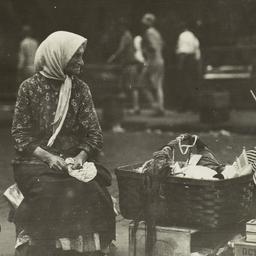 Woman with Boxes
