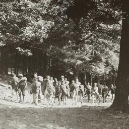 Children Walking at Summer ...