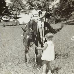 Girls on Horse