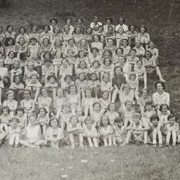 Group of Campers Seated on ...