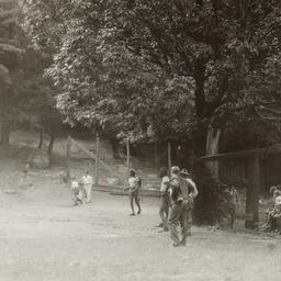 Boys Playing Baseball