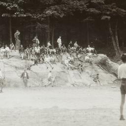 Boys on Large Rock
