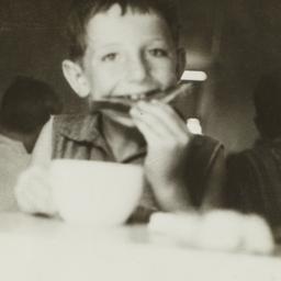 Boy Eating