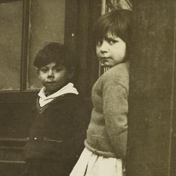 Two Children near Door