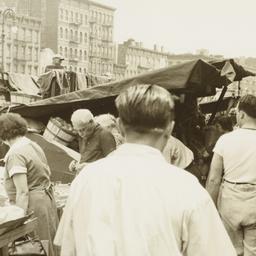 Vendors on East Houston