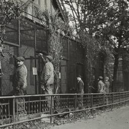 Men Painting Cages