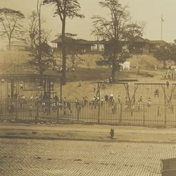 Children on Swings