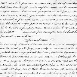 [Document, 1781 September 5]