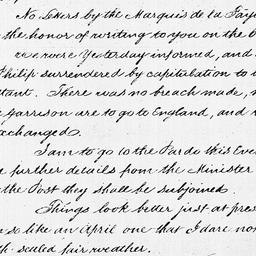 [Document, 1782 February 16]