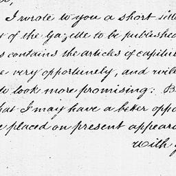 [Document, 1782 February 18]
