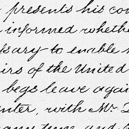[Document, 1782 February 01]