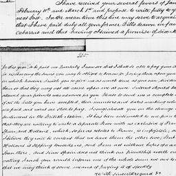 [Document, 1782 March 16]