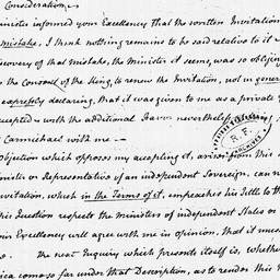 [Document, 1782 April 27]