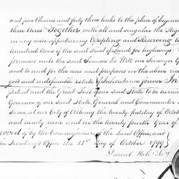 [Document, 1799 October 21]